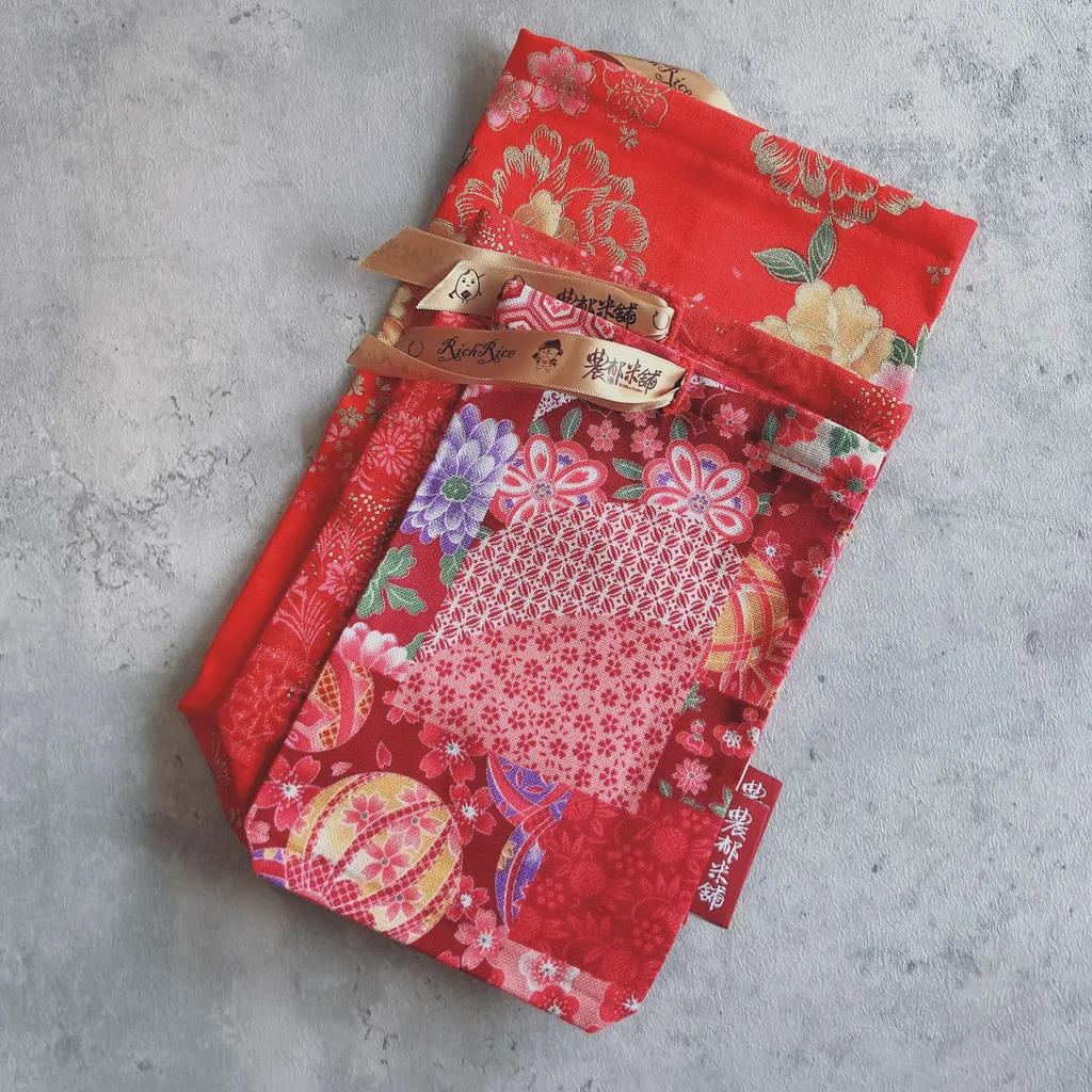 【農郁Gift】禾米繫情-布提 / 大中小平放尺寸比較圖