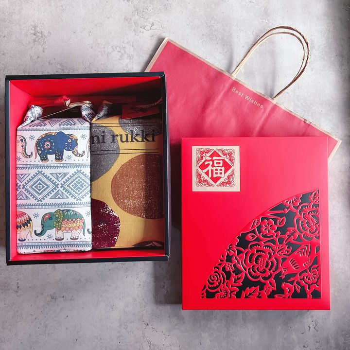 【農郁Gift】加購【禾米繫情】大款雙入盒袋組(含組裝)