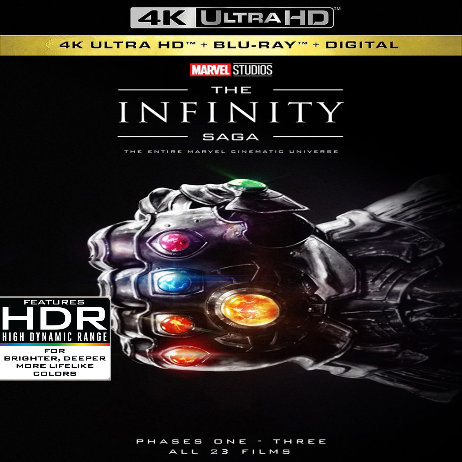 Marvel's The Infinity Saga Collection (23 Movies) IMAX Remastered Editon –  The RUXX Store