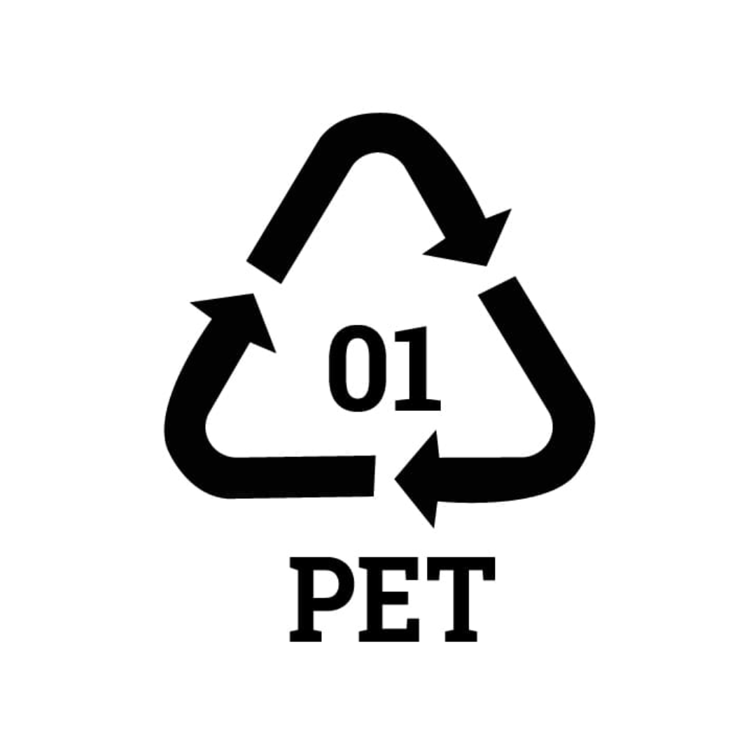 PET recylce symbol