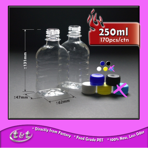 250ml x 170pcs
