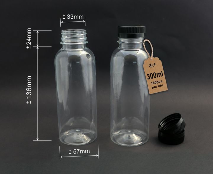 Flat - 300ml - big mouth