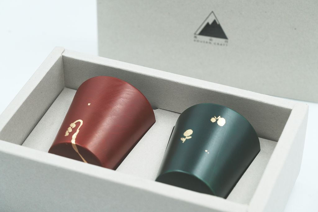 本色漆器K水杯對杯