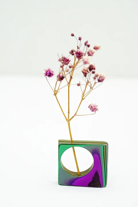 光山行-堆漆飾品花器｜又一枝05