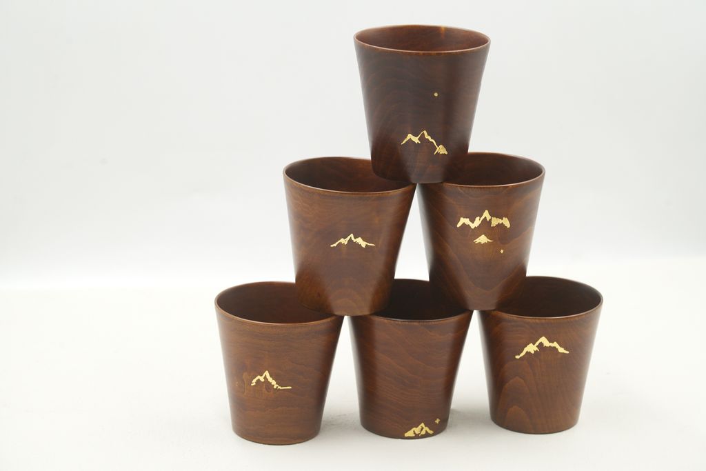 光山行漆器工藝 - 本色漆器（K）-水杯 - 01
