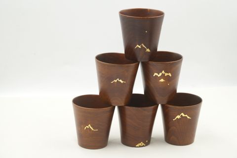 光山行漆器工藝 - 本色漆器（K）-水杯 - 01