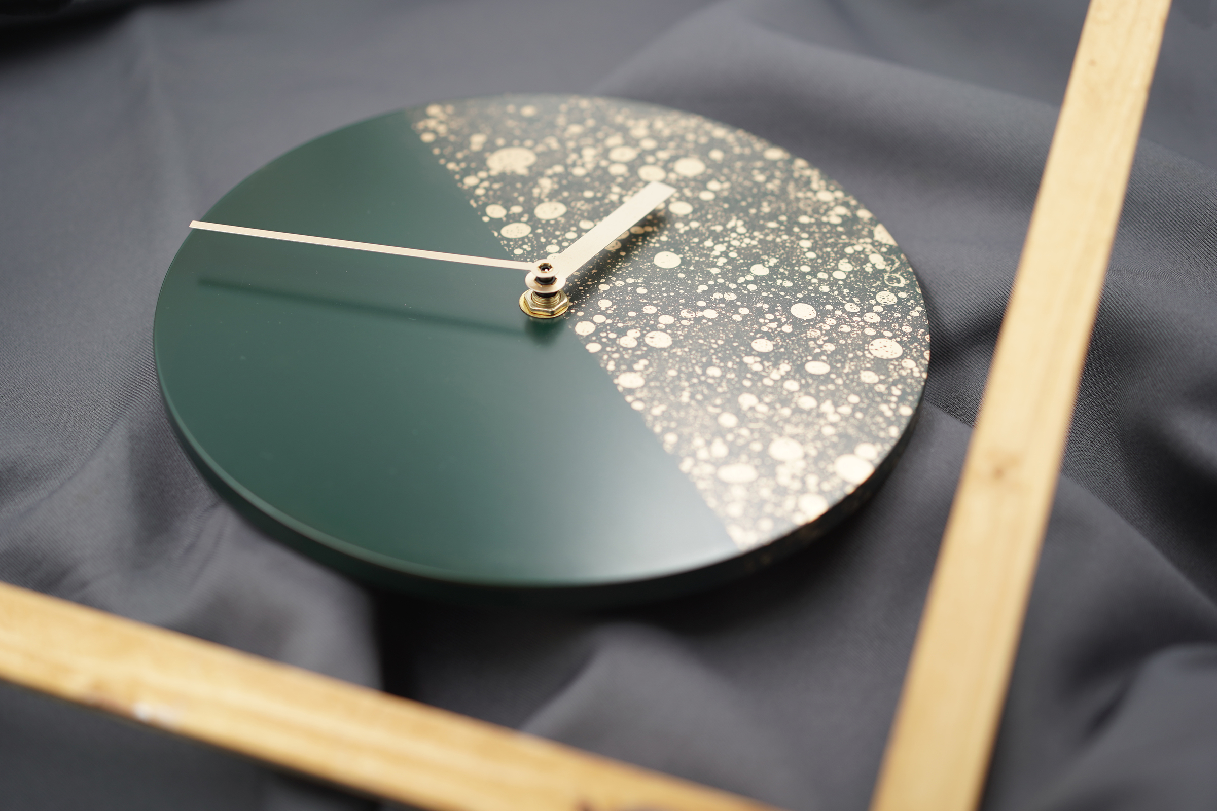 漆器體驗班-水蒔繪掛鐘- – 光山行Kousancraft