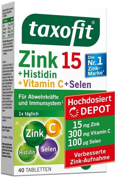 taxofit-zink-15-histidin-vitamin-c-selen-tabletten-40-stk