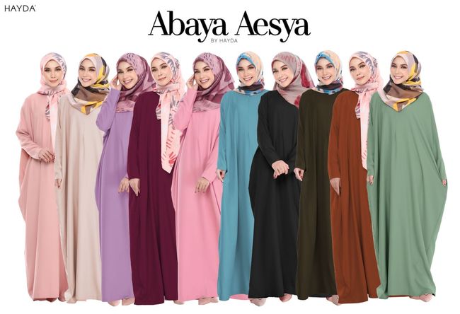 Hayda Hub Fashion |  - Abaya Aesya