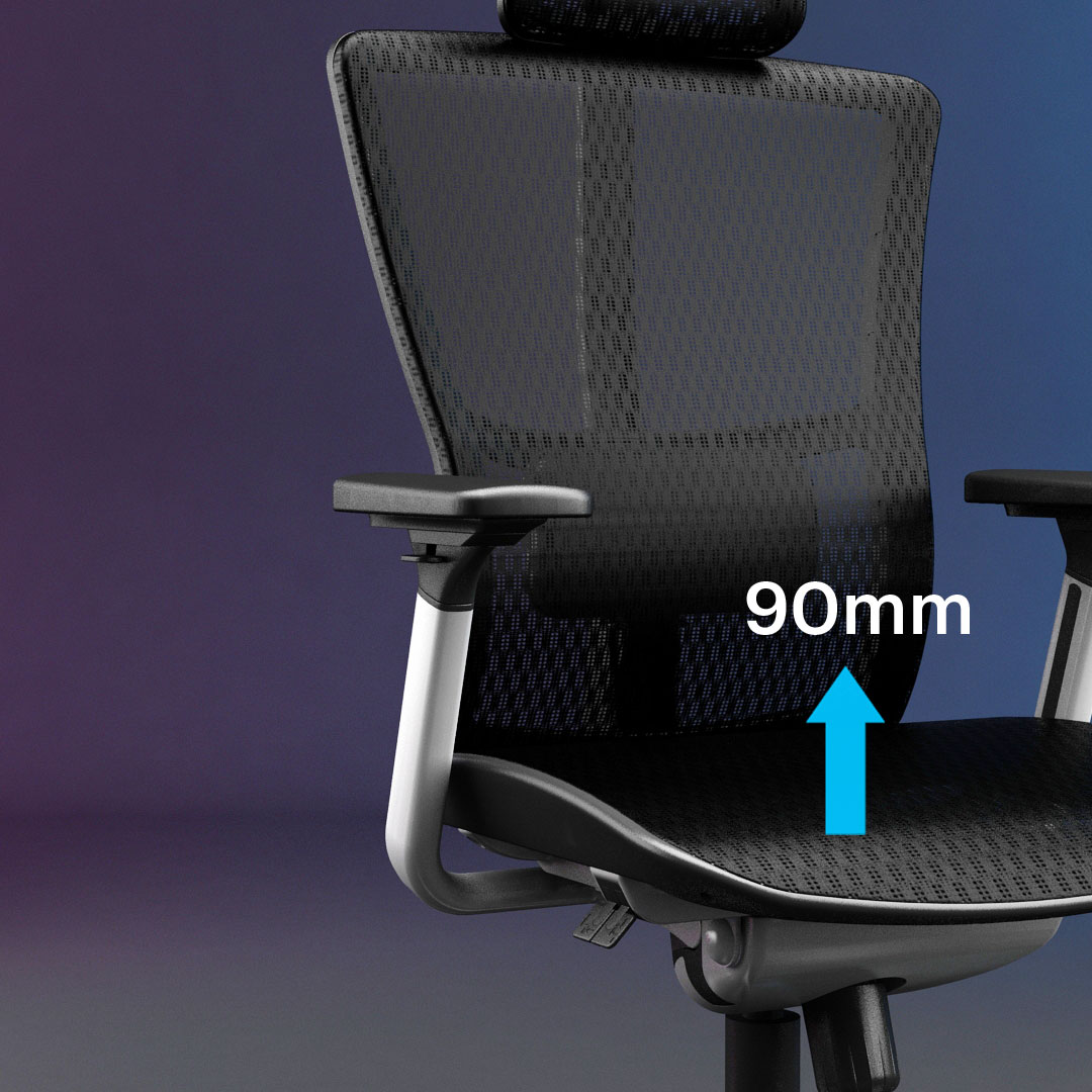 Soul chair seat height adjustment