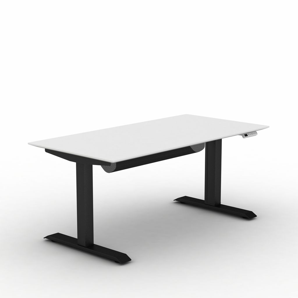 ez assembly desk (22'0519)_white_black epoxy