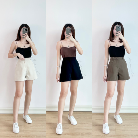 A-Line Suit Short｜西装短裤– Hertzire Co.