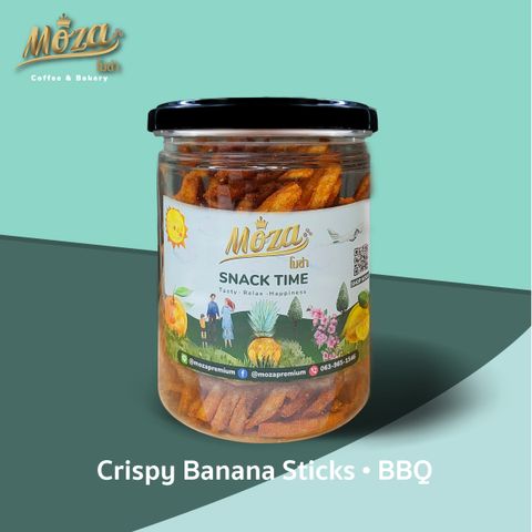 โมซ่า กล้วยเส้นกรอบ ปรุงรสบาร์บีคิว MoZa Crispy Banana Sticks • BBQ-02.jpg