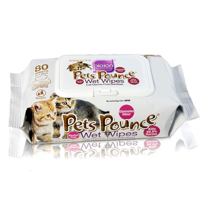 pet pounce wet tissue