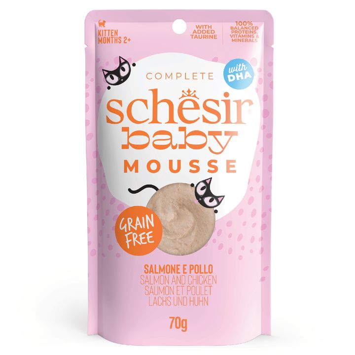 Schesir Baby Mousse Salmon Chic