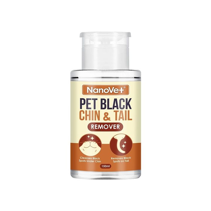 Pet Black chin and tail