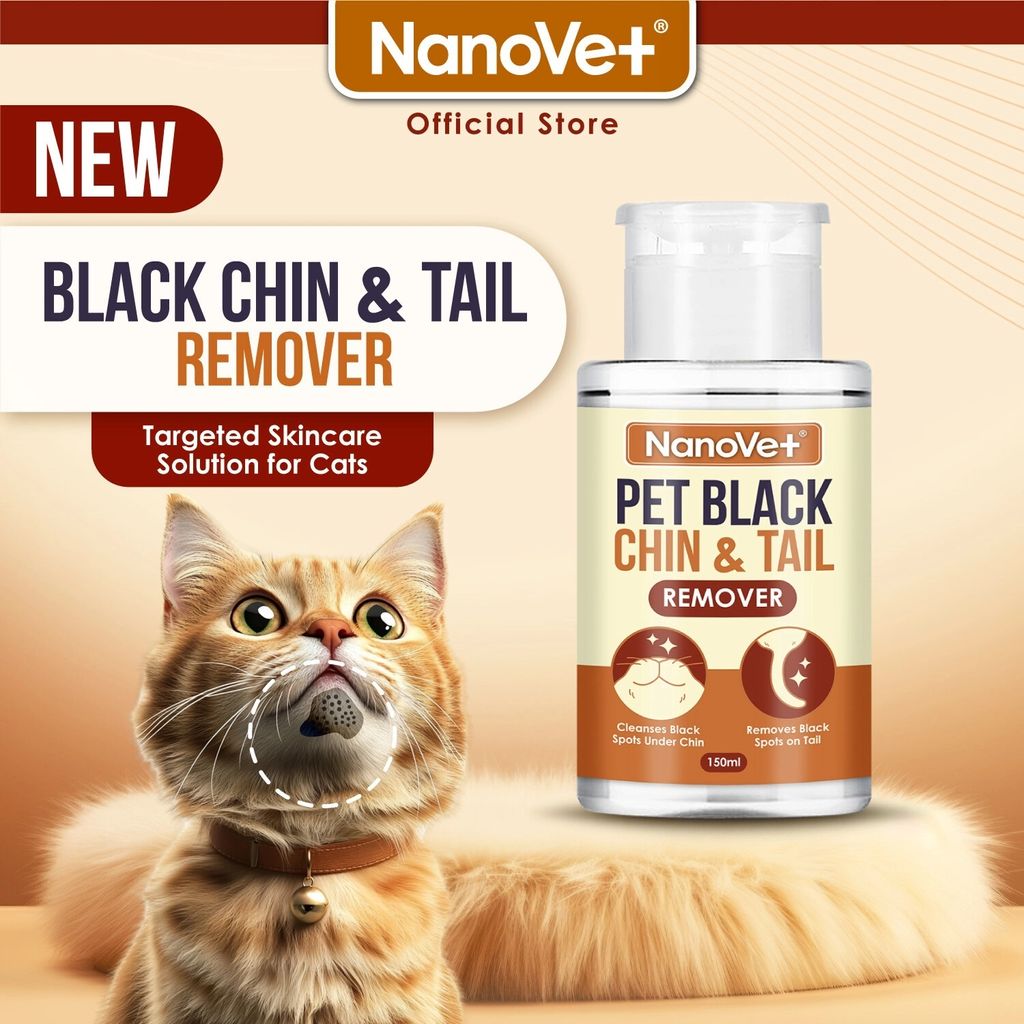 Pet Black chin and tail 01