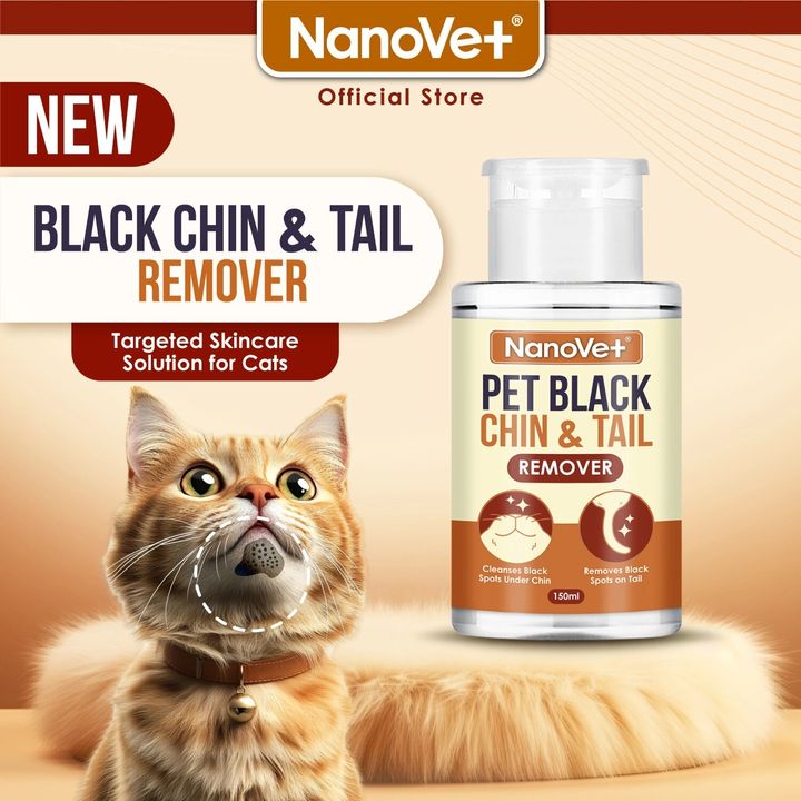 Pet Black chin and tail 01