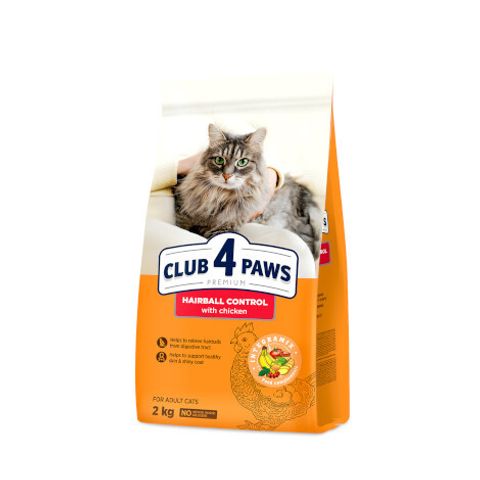 Club4paws Hairball 2kg