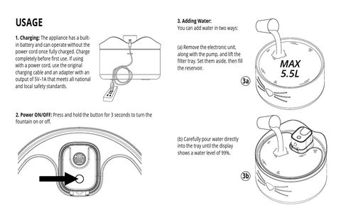 Pixi Smart Fountain 6L 001