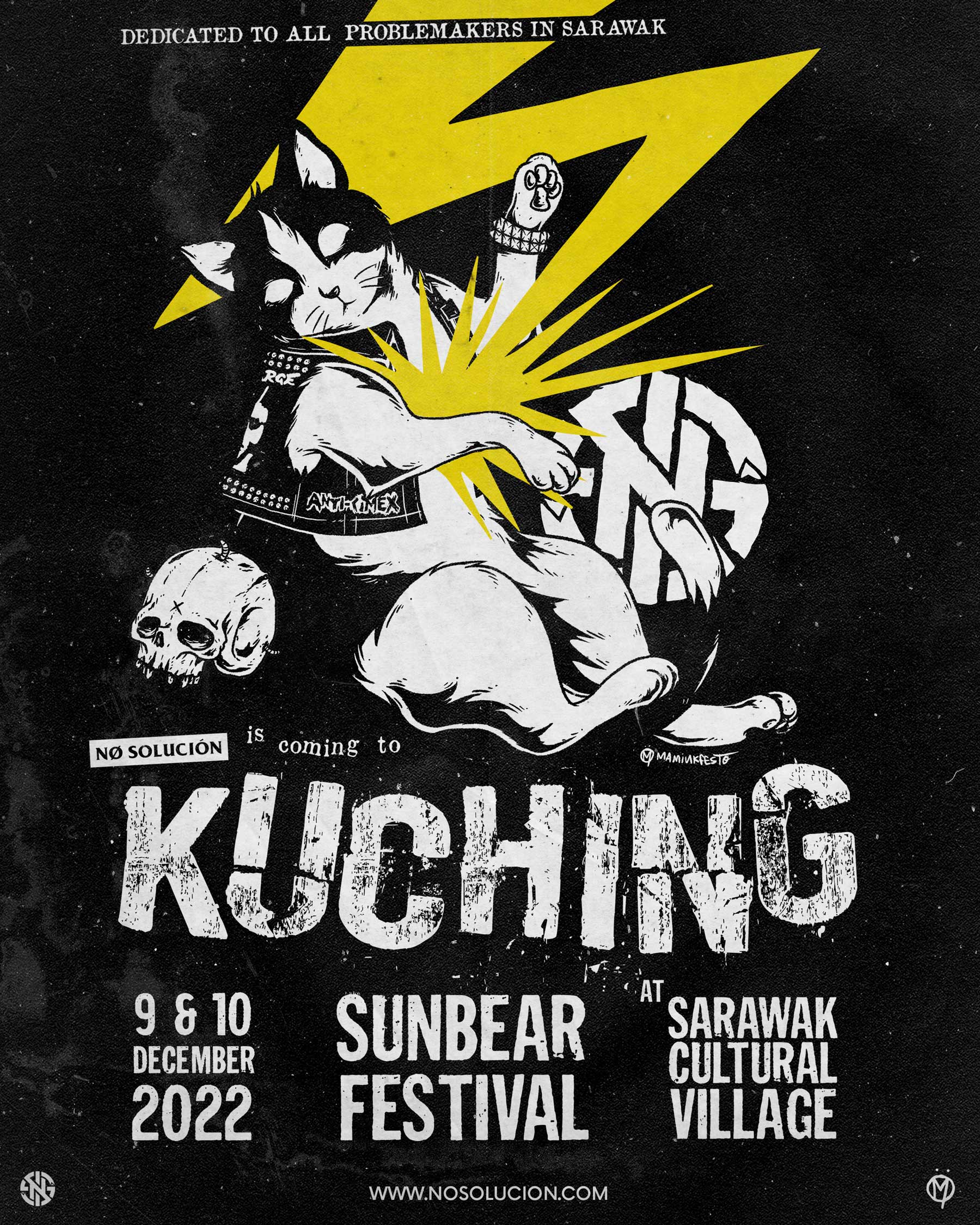SUNBEAR-KUCING-ILLUSTRATIONPOSTER