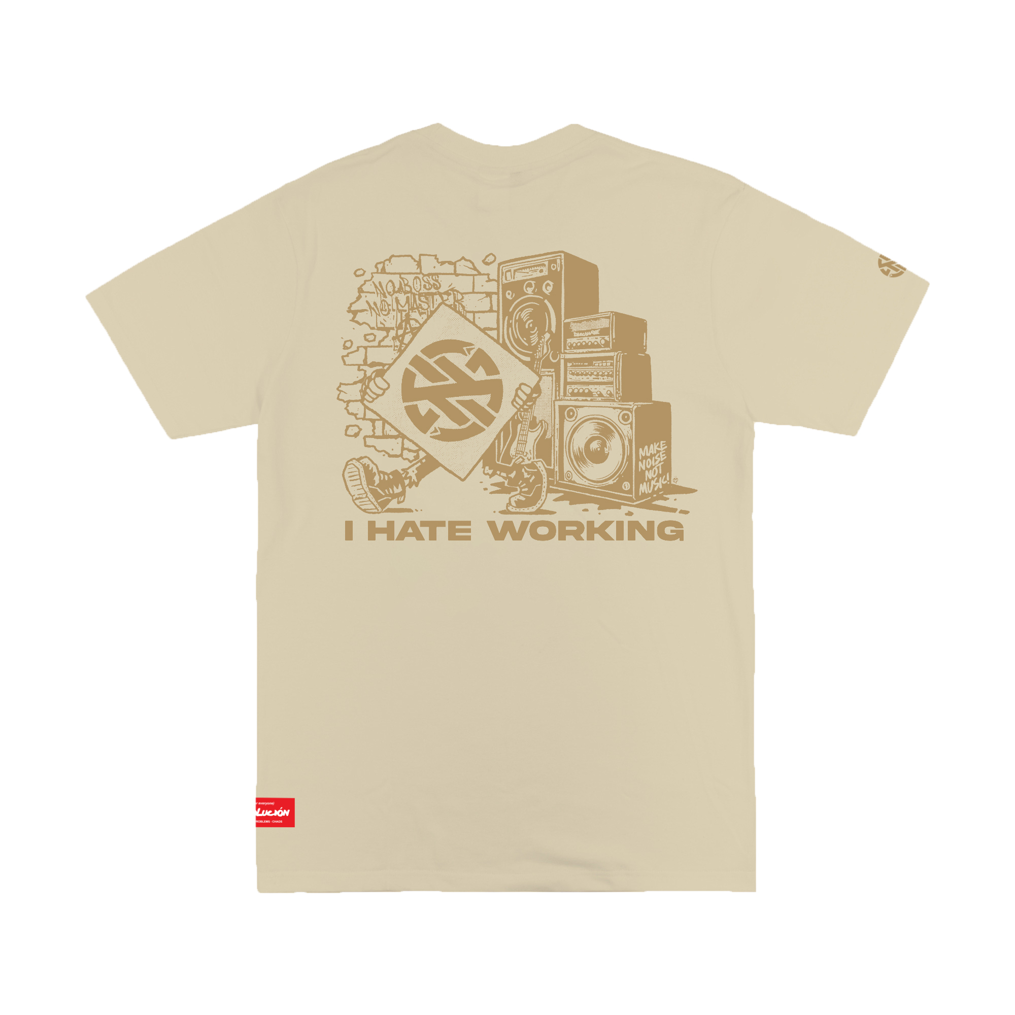 1sand HATEWORK TS back