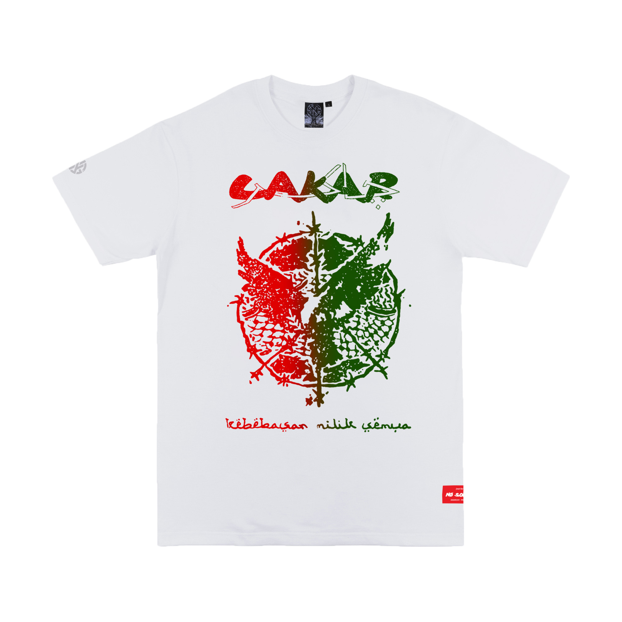 CAKAR WHITE  TS FRONT