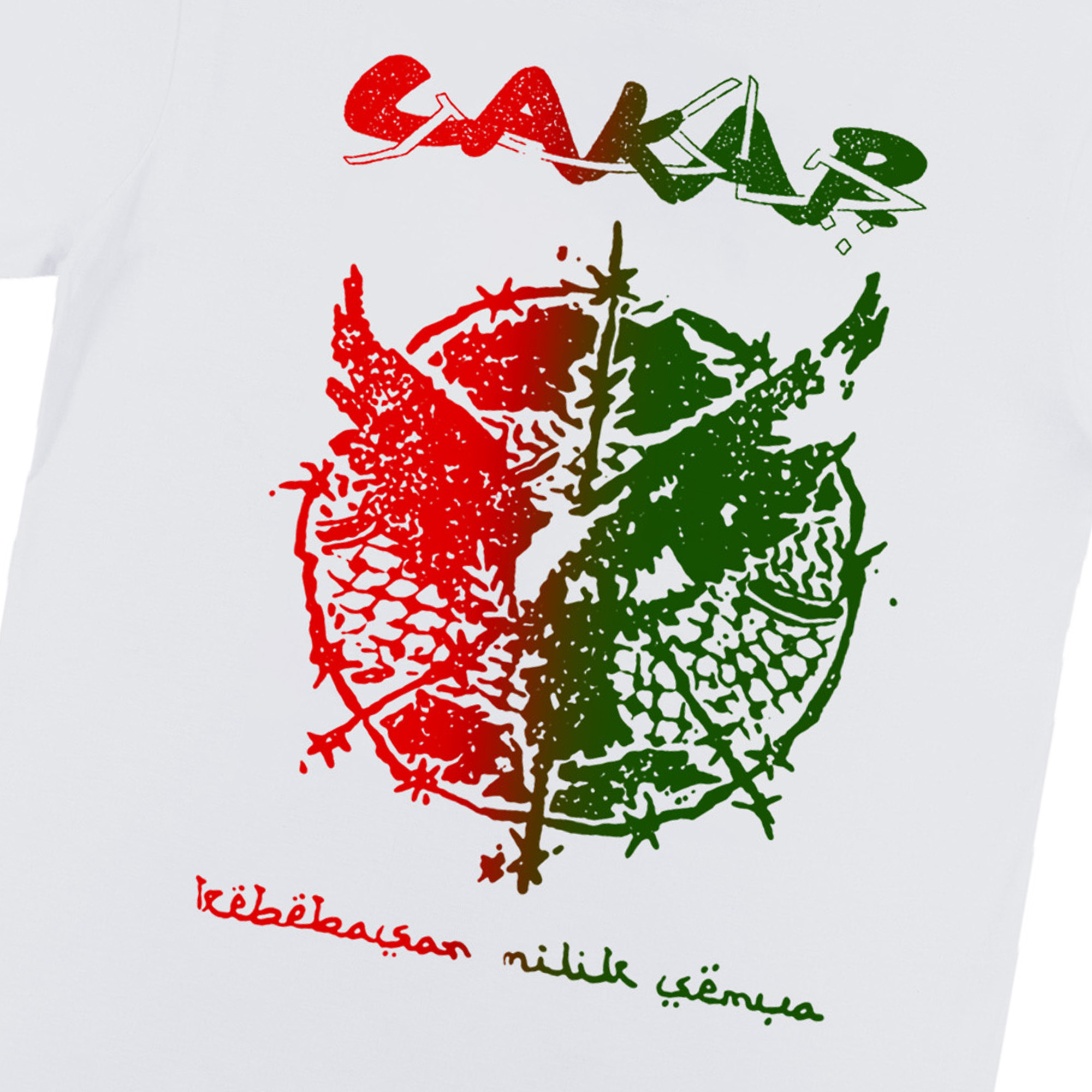 CAKAR WHITE  TS FRONT2