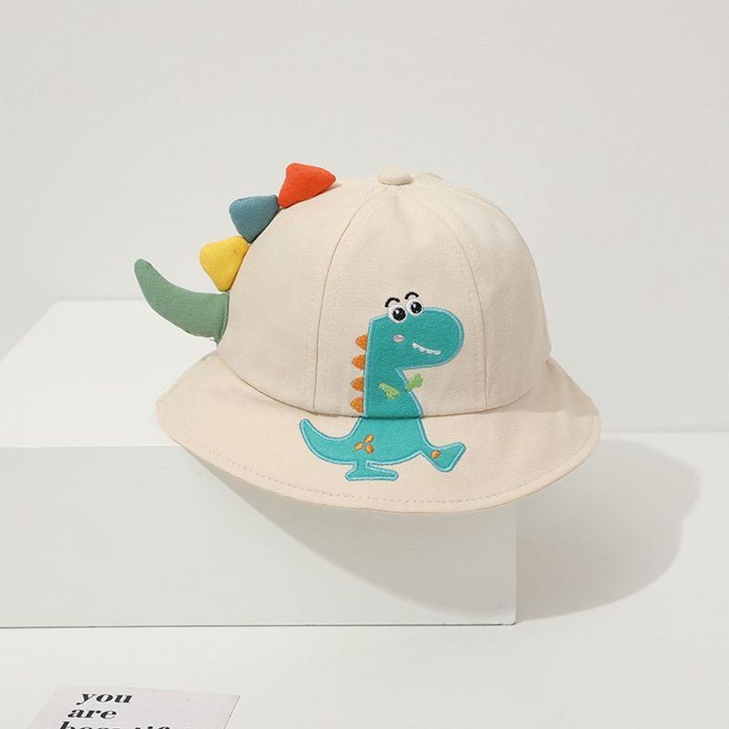 Beige Dino Hat