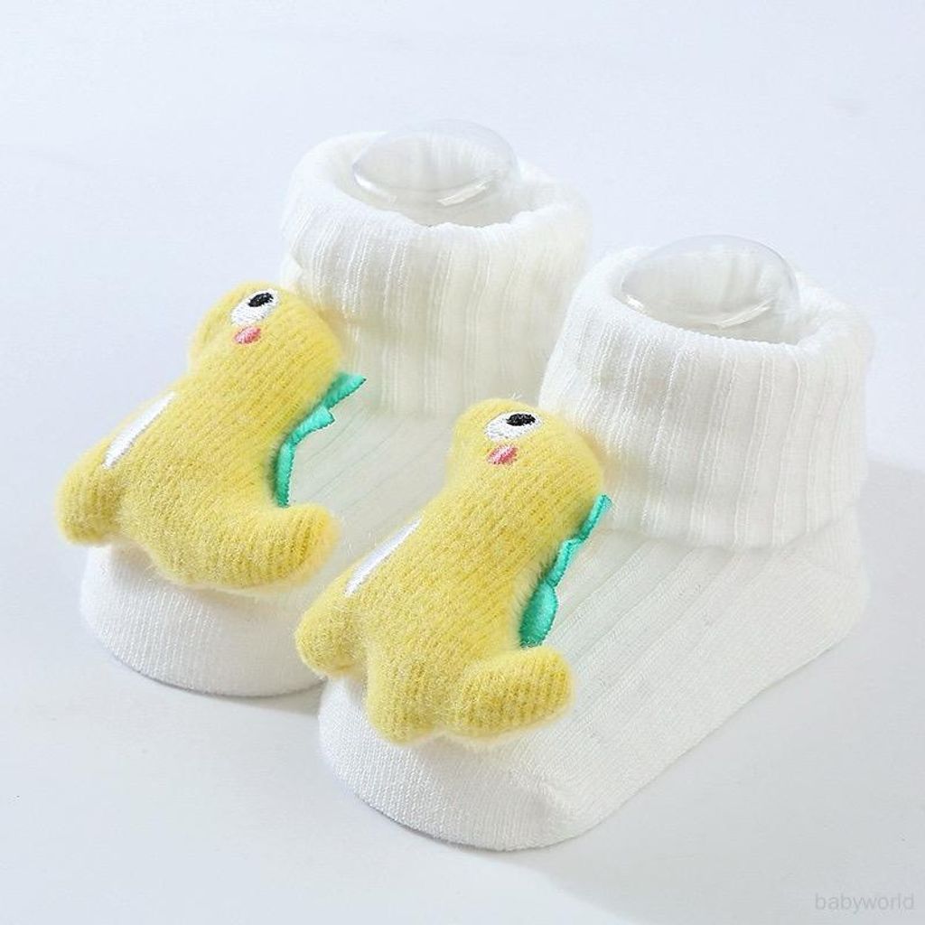 Dino Sock Yellow