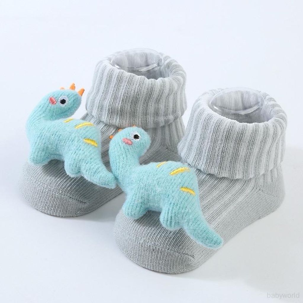 Dino Sock Blue