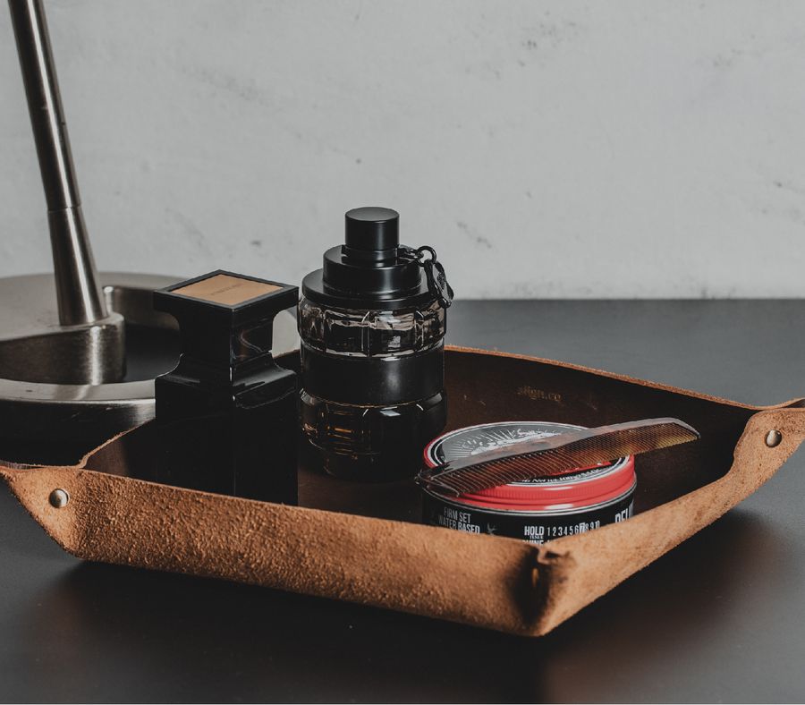 Align Co | Leather Goods Malaysia | Leather Valet Trays