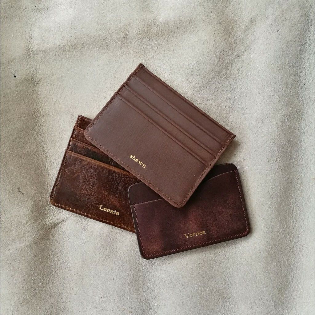 Envelope Business Card Holder Monogram - Men - Small Leather Goods