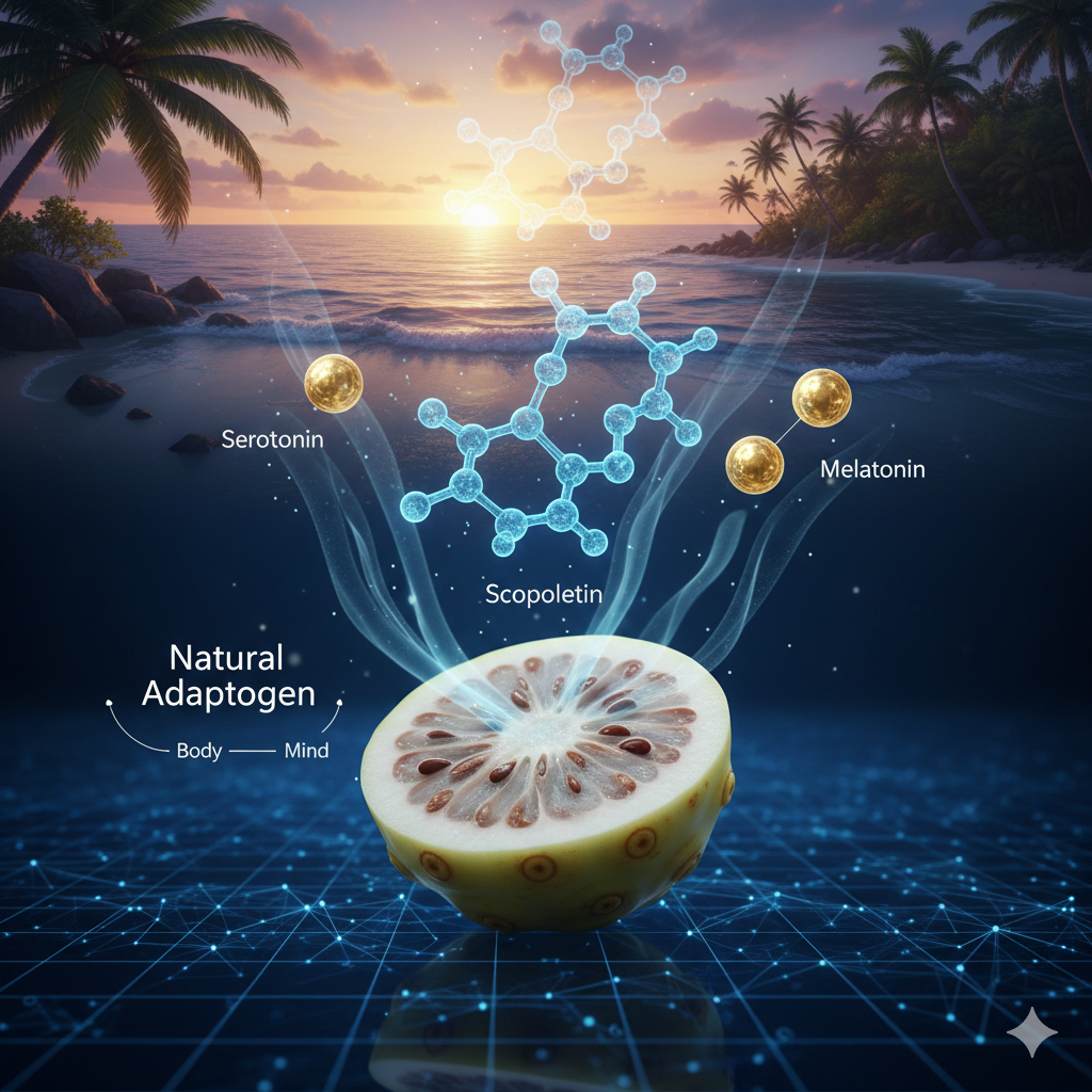 諾麗果東莨菪素血清素睡眠