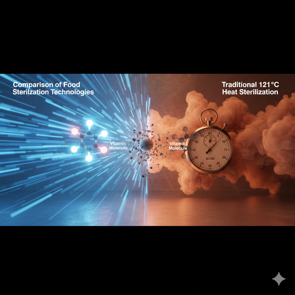 熱力殺菌技術之動力學分析：超高溫瞬時殺菌（UHT）與高壓釜殺菌（121°C/30分鐘）對營養成分影響之深度綜述