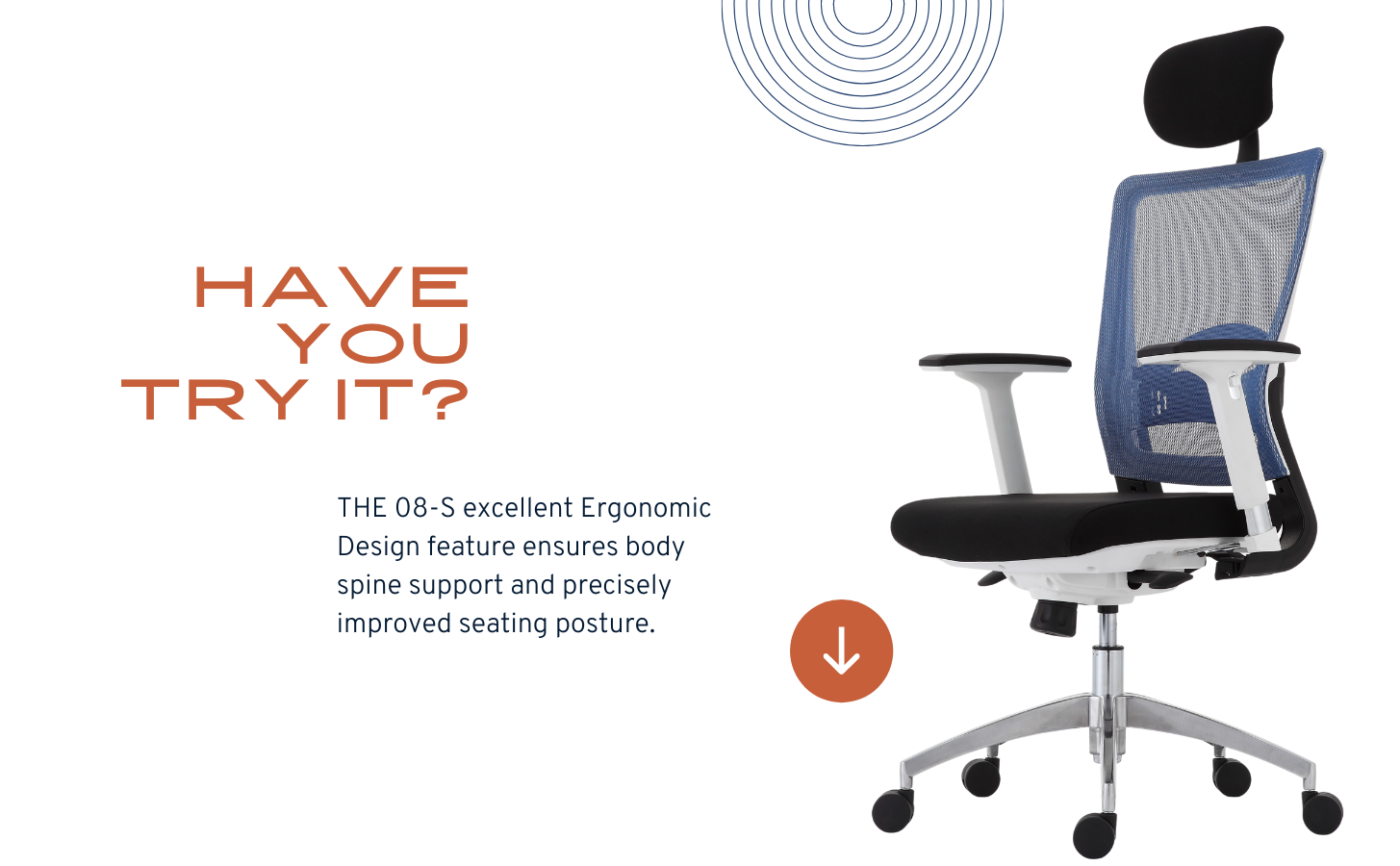 THE 08S Ergonomic Office Chair IMG 2