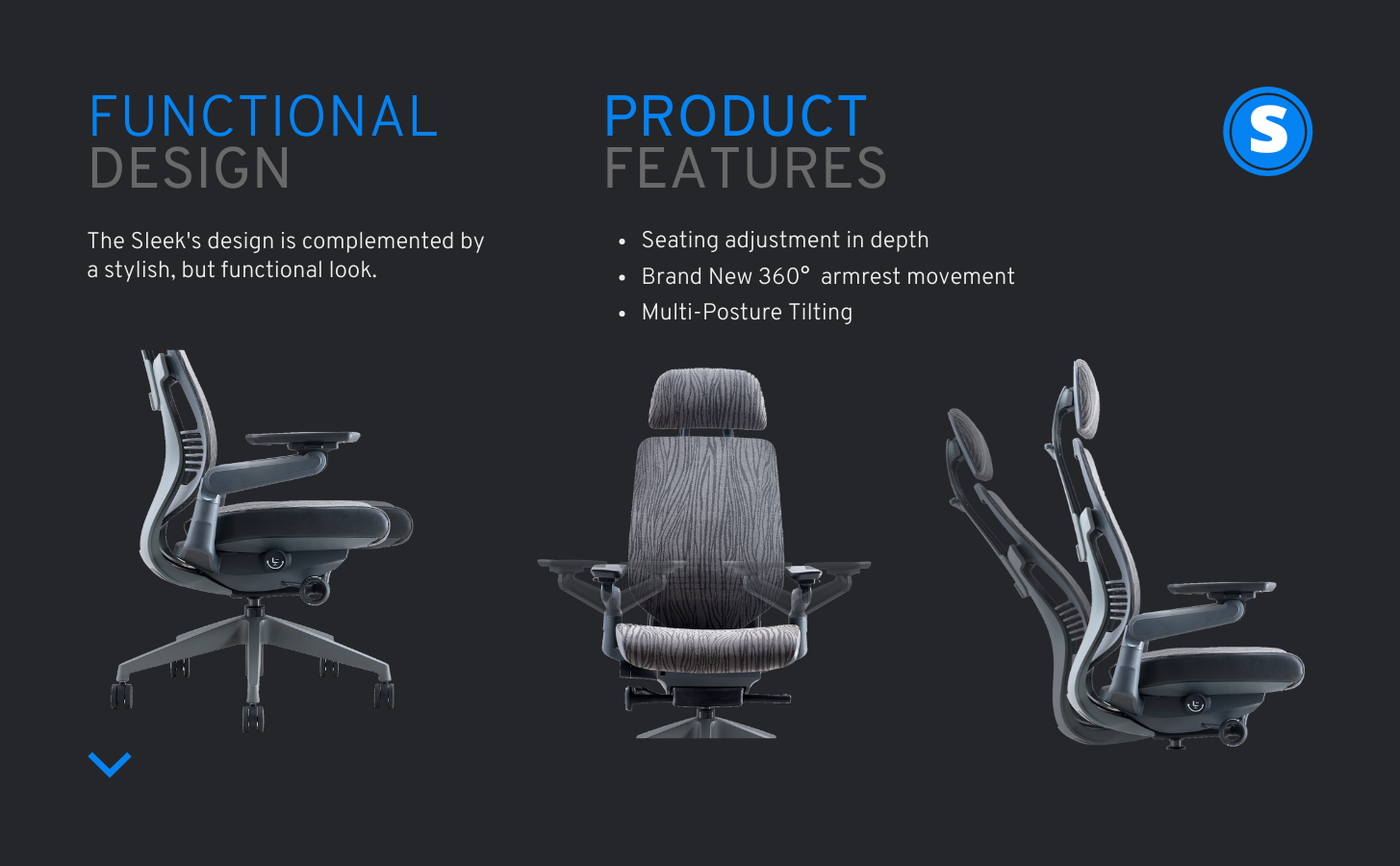 Sleek Ergonomic Office Chair IMG 5