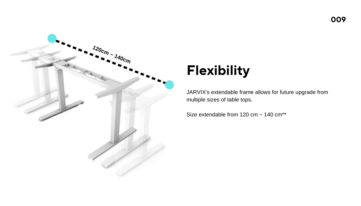 Jarvix Height Adjustable Table 10