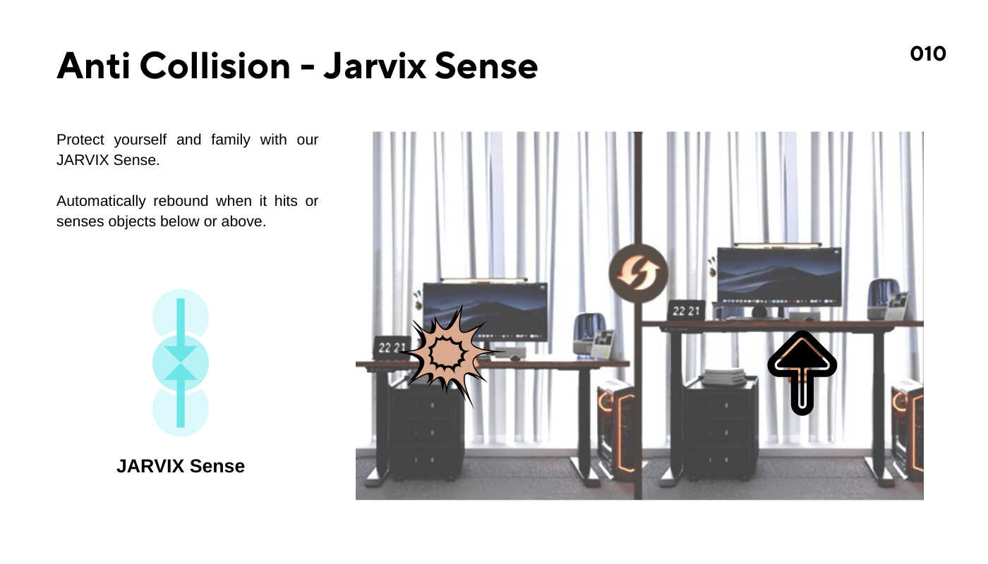 Jarvix Height Adjustable Table 11