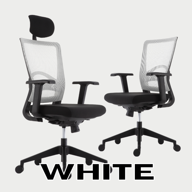 The 08 Office Chair whitish grey variant