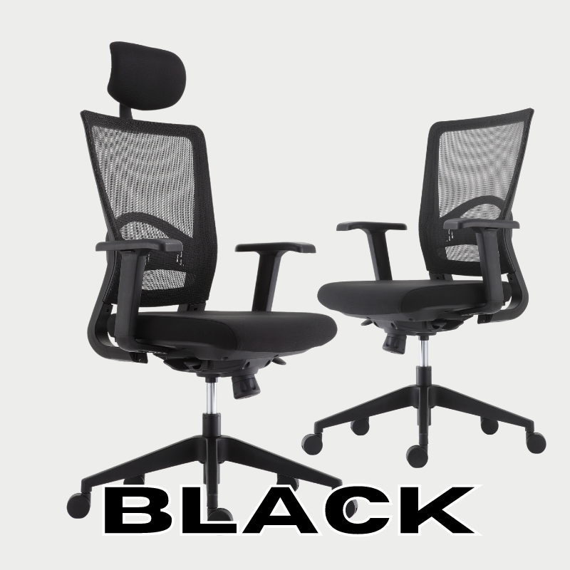 The 08 Office Chair black variant