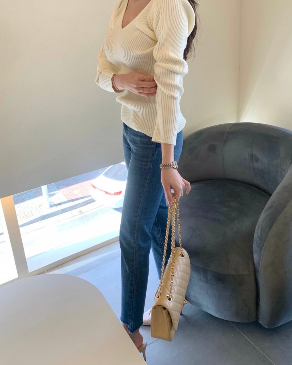 今月まで!!新品未使用✨ UNOF LAYERED KNIT TOPS-