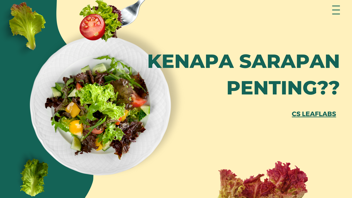 Kenapa Anda Tidak Boleh Elak Sarapan??