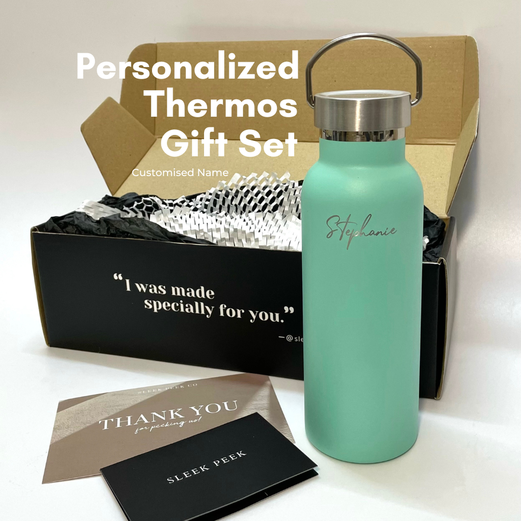 Design Your Own Metal Thermos Bottle – Impress Personalised Gifts