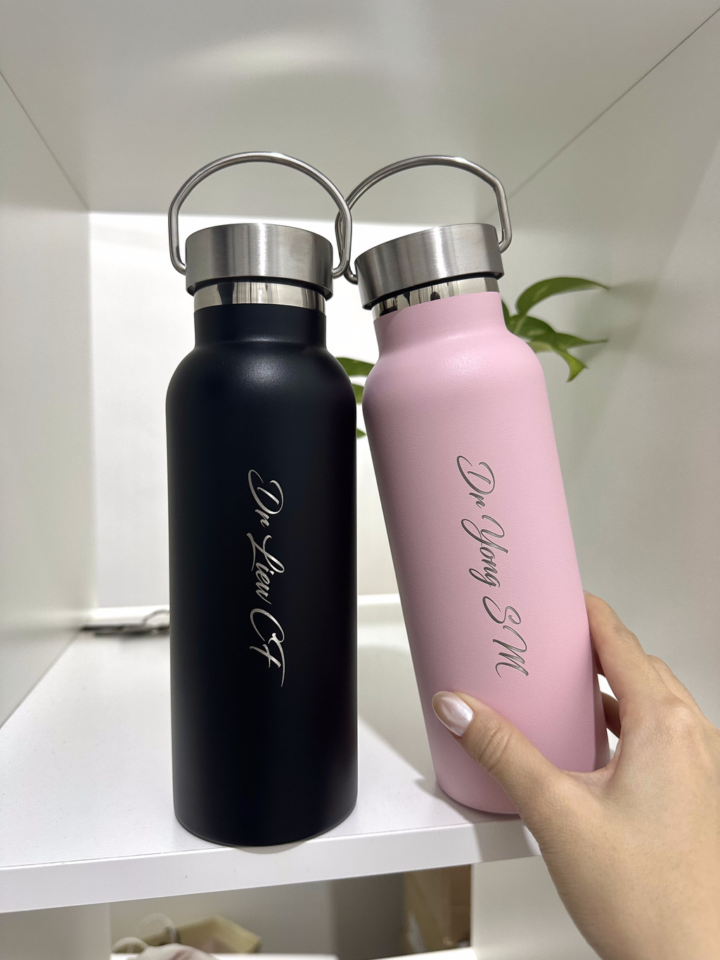 Dual Set A - Dual Personalised Thermos Giftset – Sleek Peek Co