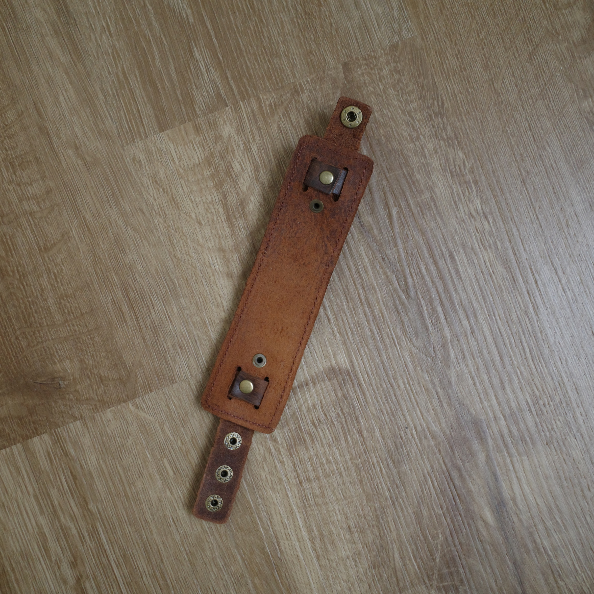 拓荒皮革寬手環3