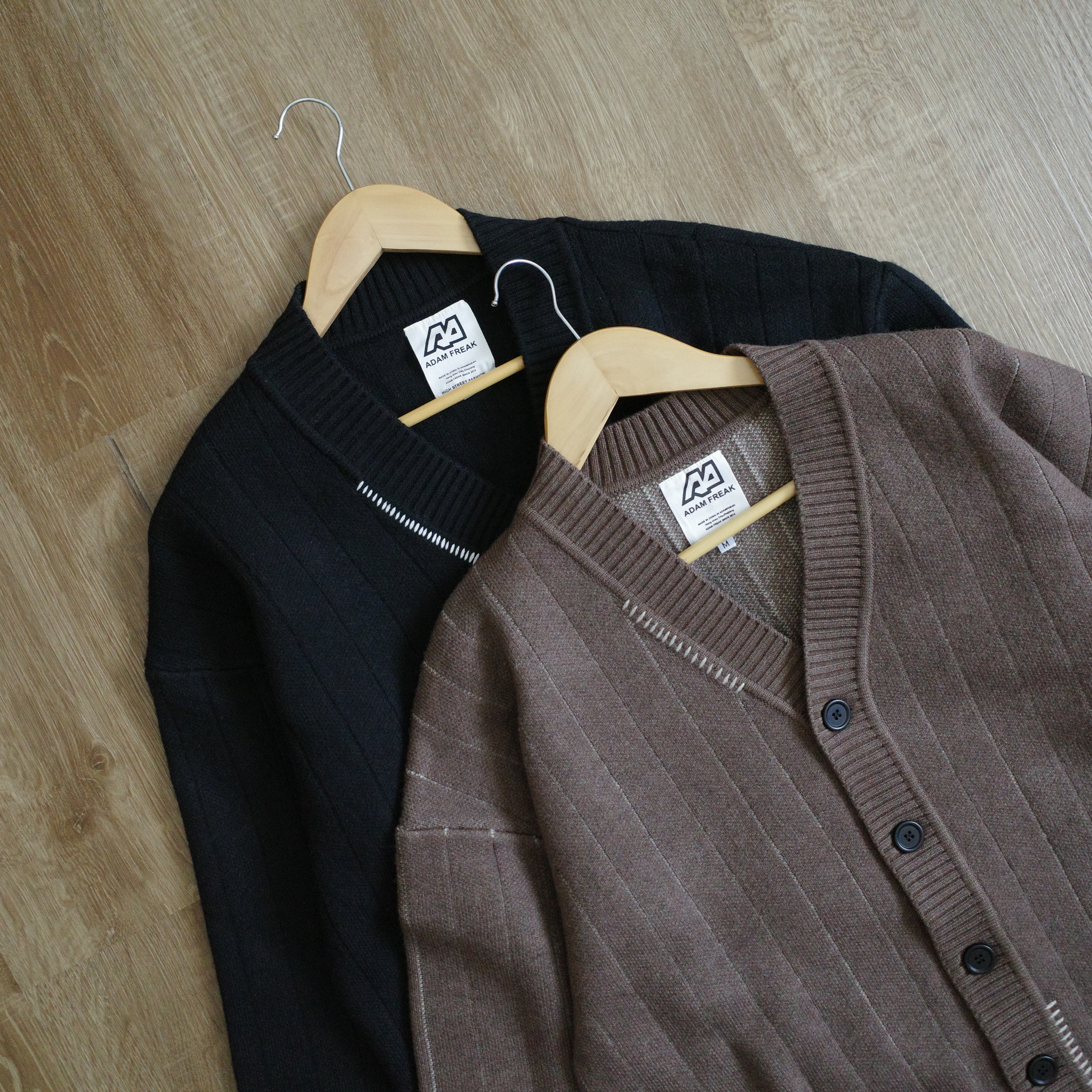 直紋開襟針織衫7