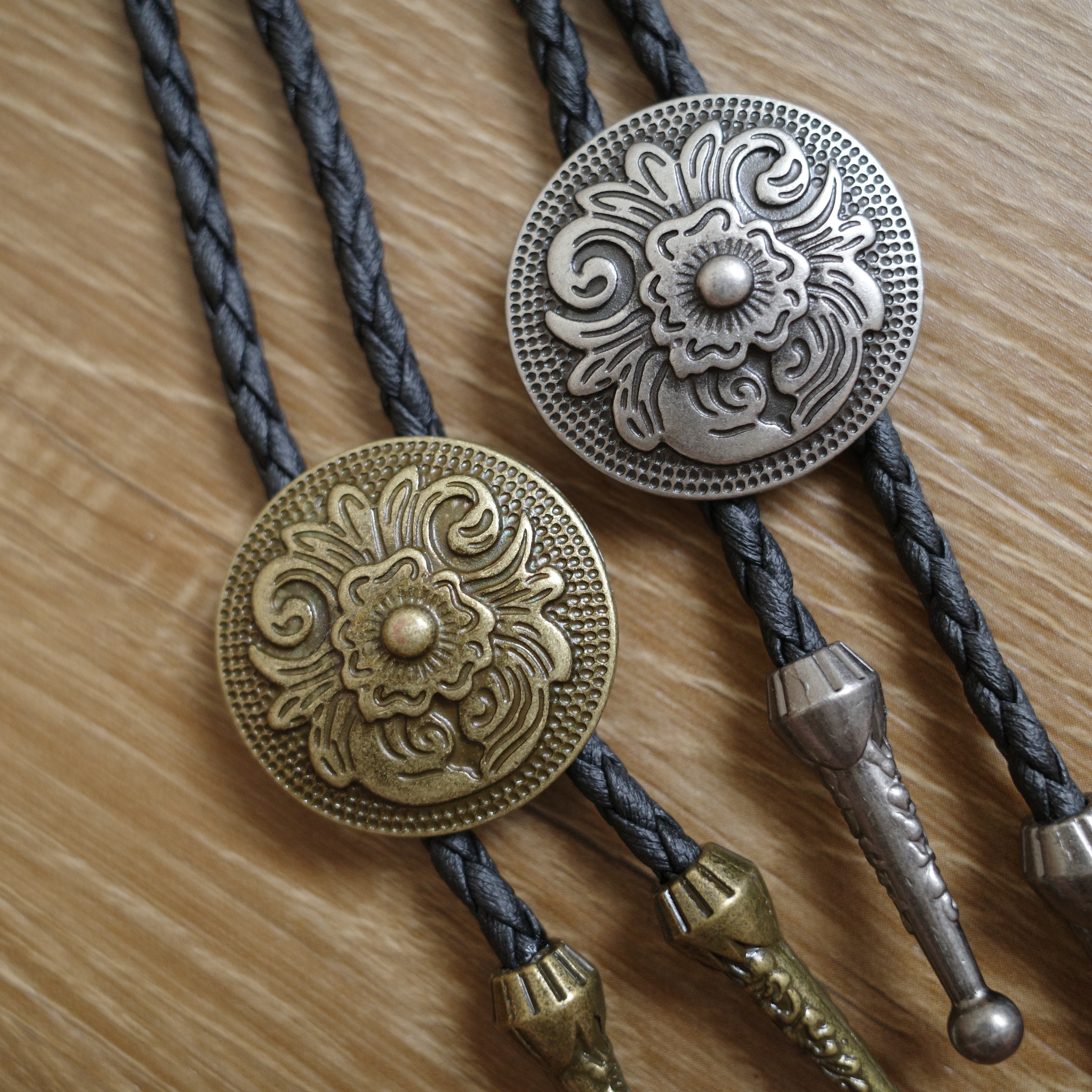 圓形雕花保羅領帶2