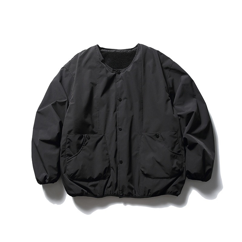 按釦加絨外套10