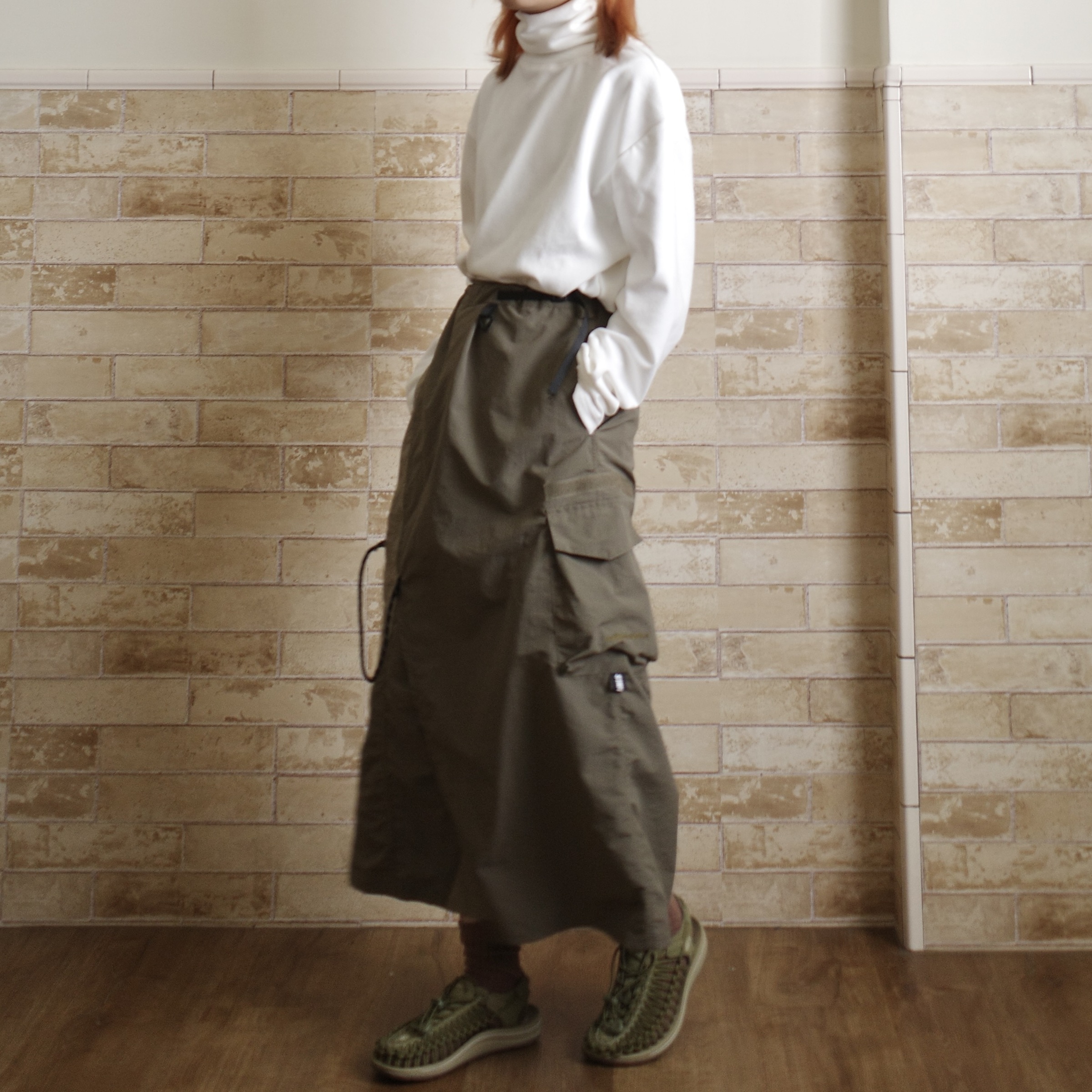 山系拼接機能工裝裙1